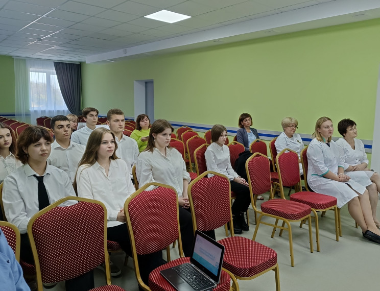 «Мы – ученики медицинского класса».